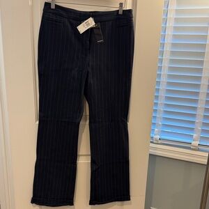 Premise Navy Pinstripe Trousers
